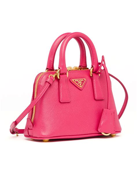 small prada handbag pink.